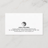 パイプ層配管設備配管 名刺 (裏面)