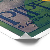 パイプ自動車ヴィンテージ広告アートポスター ポスター (角)