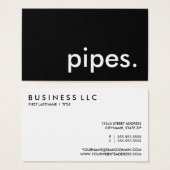 パイプ（色のカスタマイズ可能） (正面&裏面)