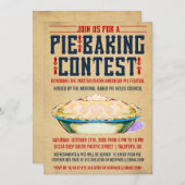 パイベーキングコンテスト招待状 招待状 (正面/裏面)