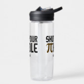 「パイホール」名前をカスタムする ウォーターボトル (左面)