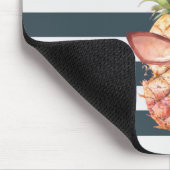 パイモダンカッコいいンストライプ マウスパッド (コーナー)