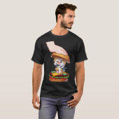 パイモン 原神 緊急事態 Tシャツ (正面フル)