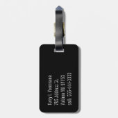 パイライトディスコ ラゲッジタグ (裏面縦)