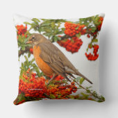 パイラタン素晴らしサのアメリカンロビンソンバード クッション (裏面)