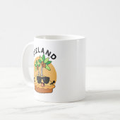 パイランド 楽しい島のダジャレ コーヒーマグカップ (正面左)