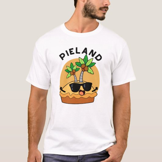 パイランド 楽しい島のダジャレ Tシャツ (正面)