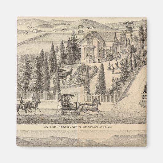 パイリア路カーチスファーム マグネット (正面)