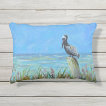 パイリング・コースタルアートのブラウン・ペリカン