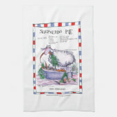 パイレシピ、贅沢なfernandesを導きます キッチンタオル (縦)