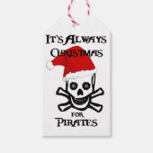 パイレーツにとってクリスマスは必ず ギフトタグ (正面)