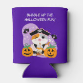 パイレーツのかわいいネコのハロウィン バブルティー 缶クーラー (裏面)