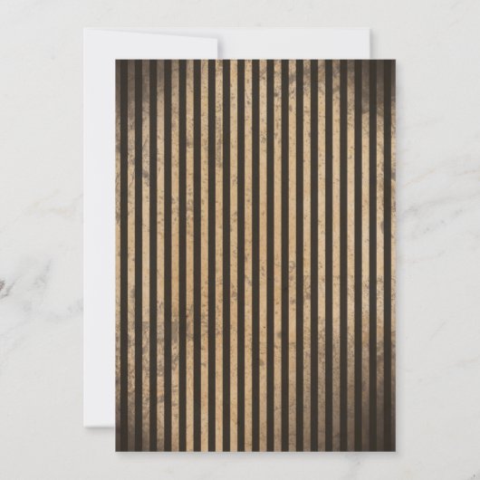 パイレーツをテーマにした誕生日パーティーの招待状 招待状 (裏面)