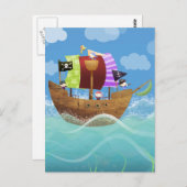 パイレーツアホーの贈り物 ポストカード (正面/裏面)