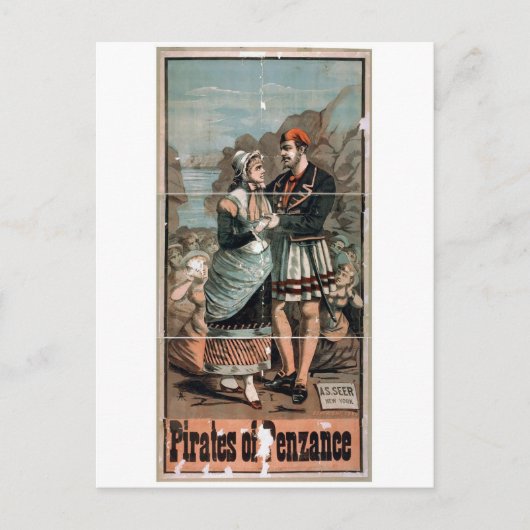 パイレーツオブペンザンスヴィンテージ劇場 ポストカード (正面)