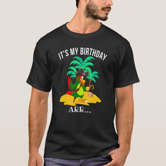 パイレーツオロットイズマイ誕生日アール Tシャツ (正面)