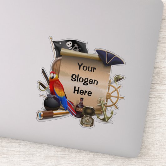 パイレーツカスタマイズの地図 シール (詳細)