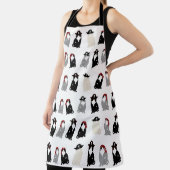 パイレーツキャットアロバープリントエプロン エプロン (インサイチュ)