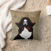 パイレーツキャット装飾用クッション クッション (ブランケット)
