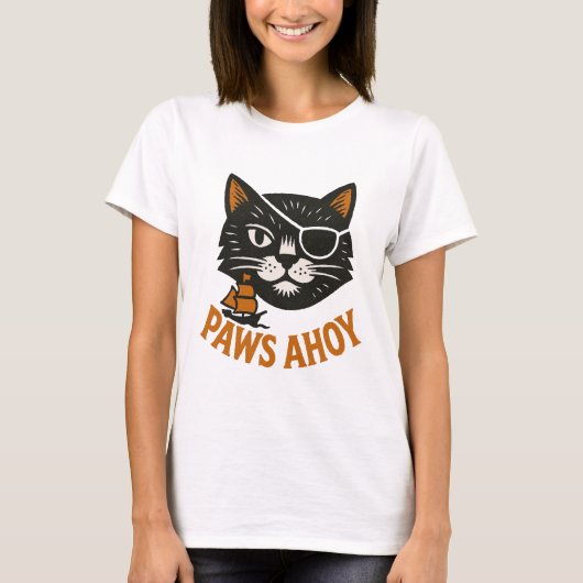 パイレーツキャットTシャツ Tシャツ (正面)