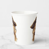 パイレーツゴールデンレトリエバードッグスカル 紙コップ (左)