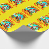 パイレーツサンタクロースフェスティバルクリスマスホリデーアート ラッピングペーパー (角)