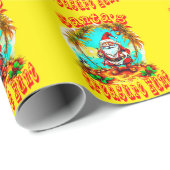 パイレーツサンタクロースフェスティバルクリスマスホリデーアート ラッピングペーパー (ロールコーナー)