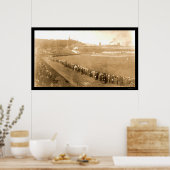 パイレーツジャイアンツ野球写真1904 ポスター (キッチン)