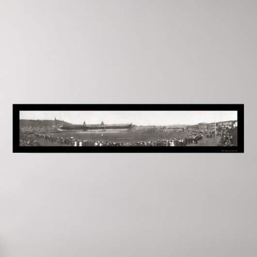 パイレーツジャイアンツ野球写真1905 ポスター (正面)