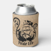 パイレーツスカルインク船海紙書法 缶クーラー (缶正面)