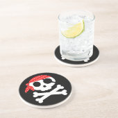パイレーツスケルトンスカルバンダナ コースター (側面)