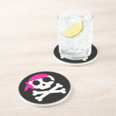 パイレーツスケルトンスカルバンダナ コースター (側面)