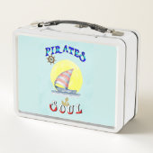 パイレーツソウルセイボートセーリン航海のグ メタルランチボックス (裏面)