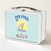 パイレーツソウルセイボートセーリン航海のグ メタルランチボックス (正面)