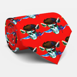 パイレーツチームマスコットサッカー野球スポーツタイ ネクタイ