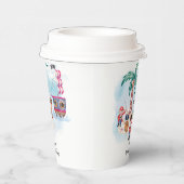 パイレーツトレジャー狩りマップキッズボーイ誕生日 紙コップ (右)