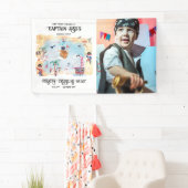 パイレーツトレジャー狩りマップ誕生日ウェルカムサイン 横断幕 (インサイチュ)