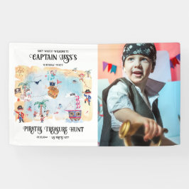 パイレーツトレジャー狩りマップ誕生日ウェルカムサイン 横断幕