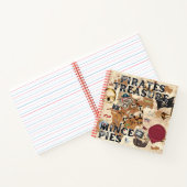 パイレーツトレジャー – ミンチェパイ ノートブック (内部)