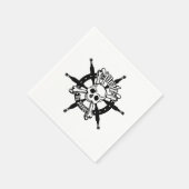 パイレーツナプキン紙 スタンダードカクテルナプキン (角)