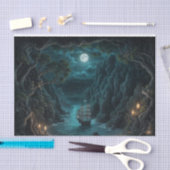 パイレーツハイダウェイデコページ紙 薄葉紙 (クラフト)