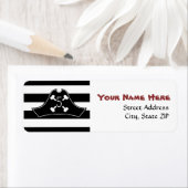 パイレーツハット誕生日住所 シール (インサイチュ)