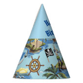パイレーツハッピーバースデー パーティーハット (左)