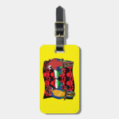 パイレーツパロット ラゲッジタグ (正面縦)