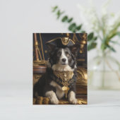 パイレーツパーティーハーティ インビテーションポストカード (スタンド正面)