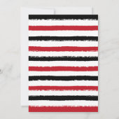 パイレーツファースト誕生日シャルボード招待状 招待状 (裏面)