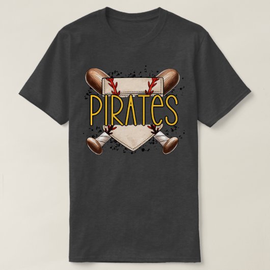 パイレーツベースボールパイレーツ13 Tシャツ (デザイン正面)