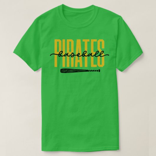 パイレーツベースボールパイレーツ16 Tシャツ (デザイン正面)