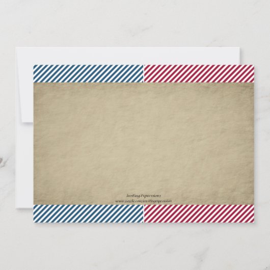 パイレーツボーイズ誕生日招待状 招待状 (裏面)