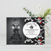 パイレーツボーイパーティの招待状 招待状 (スタンド正面)